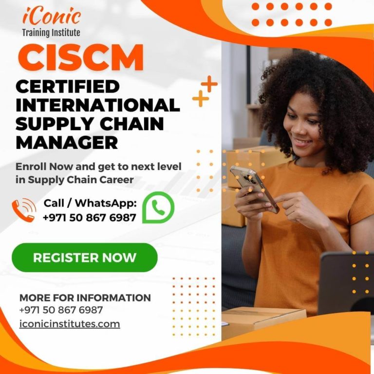 Certified International Supply Chain Manager CISCM Level 2 - Iconic Training Institute